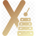 Small X Illustration Design Icon