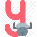 Small Y Alphabet Type Icon