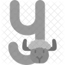 Small Y Alphabet Type Icon
