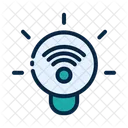 Smart Light Wireless Icon