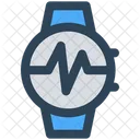 Medizin Smart Uhr Symbol