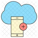 Cloud Smart Phone Icon