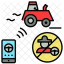 Smart Tractor Future Icon