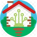 Smart Home Technology Home Icon