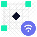Grid Technology Network Icon