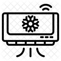스마트 에어컨  아이콘