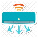 Smart Ac Smart Air Conditioner Wifi Icon