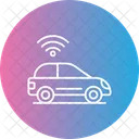 Intelligentes Auto Autonom Autopilot Symbol