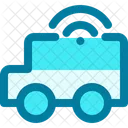 Smart Auto Transport Fahrzeug Symbol