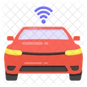 WLAN Auto Smart Auto Smart Fahrzeug Symbol