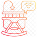 Intelligente Babywiege  Symbol