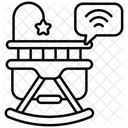Intelligente Babywiege  Symbol