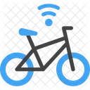 Smart Bicycle Electric Bike Icon