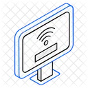 Wifi Internet Connection Smart Device Icon