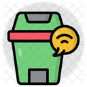 Smart Bin Wastebin Dustbin Icon