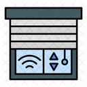 Smart Home Smart Curtain Wireless Icon