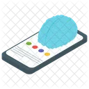 Smart Brain Ai Software Mobile App Icon