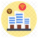 Smart Building Smart Office Smart Property Icon