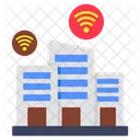 Smart Building Smart Office Smart Property Icon