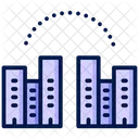 Smart Building Smart City City Icon