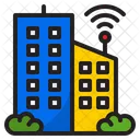 Smart Building Building Town Icon