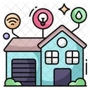 Smart Building Smart Architecture Iot Icon