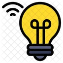 Smart Bulb Idea Bulb Icon