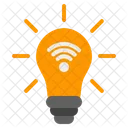 Smart Bulb Lamp Light Icon