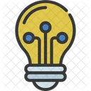 Smart Bulb Lamp Bulb Icon
