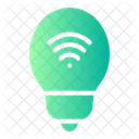 Smart Bulb Wireless Lighting Light Bulb Icon