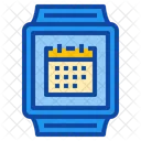 Smartwatch Technology Time Schedule Smart Calendar Date Icon