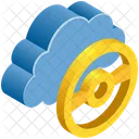 Cloud Computing Handle Icon