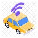 Wifi Car Smart Automobile Smart Transport Icon