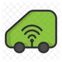 Smart Car Wifi Car Car Icon