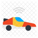 Smart Car Autonomous Car Wifi Car Icon