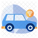 Smart Car Smart Vehicle Iot Icon