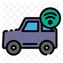 Smart Car Iot Smart Device Icon