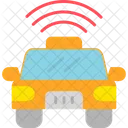 Smart Car Autonomous Autopilot Icon
