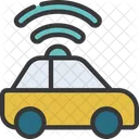 Smart Car Car Autonomous Icon