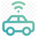 Smart Car Vehicle Transportation Icon