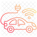 Smart car charging  Icon