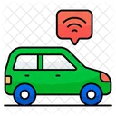 Smart Car Autonomous Car Smart Vehicle Icon