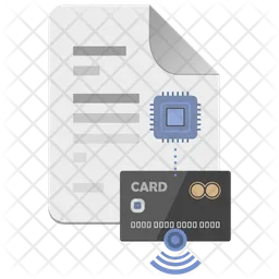 Smart Chip Contract  Icon