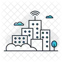 Smart Cities Urban Innovation Integrated Technologies Icon