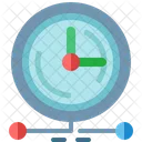 Smart Clock Timer Digital Icon