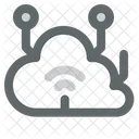 Smart Cloud Cloud Online Storage Icon
