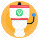 Smart Commode Wireless Commode Smart Washroom Icon