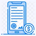 Smart Contract Agreement Online Agreement Icon