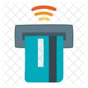 Credit Card Payment Wifi Iot Internet Things Icon