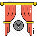 Smart Curtain Smart Blind Smart Home Icon